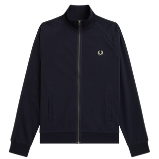Fred Perry - Knitted Taped Track Jacket J5550 navy 608