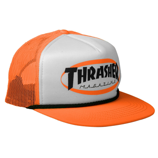 Thrasher - Ellipse Trucker Hat neonorange