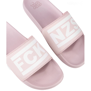 FCK NZS - Logo Slides 2.0 Pink