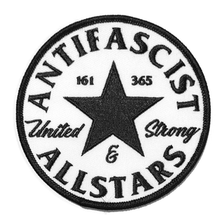 Antifascist Allstars - Logo Black/White
