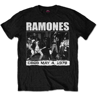Ramones - CBGB 1978 T-Shirt black