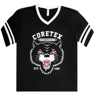 Coretex - Panther V-Neck Stripe Jersey black/white