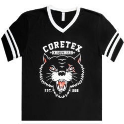 Coretex - Panther V-Neck Stripe Jersey black/white