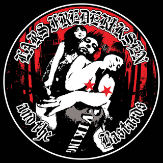 Lars Frederiksen And The Bastards - Viking red black galaxy LP