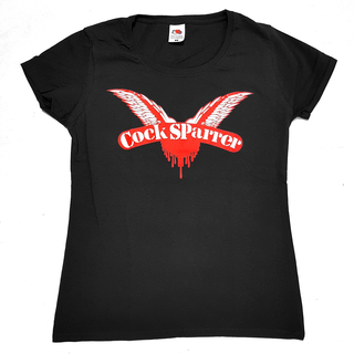 Cock Sparrer - Wings Form Fit T-Shirt black