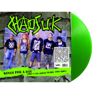 Chaos UK - Kings For A Day (The Vinyl Japan Years: 1991-2001) green LP