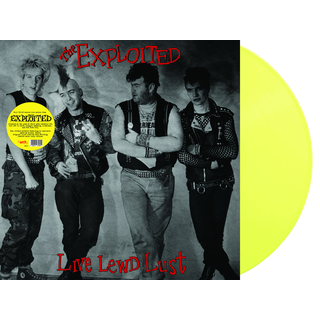 Exploited, The - Live Lewd Lust yellow LP