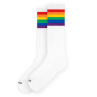 American Socks - Rainbow Pride Knee High white