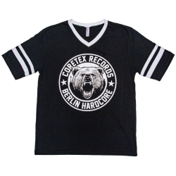 Coretex - Bear V-Neck Stripe Jersey black/white