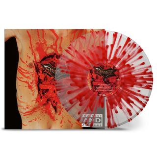 Dismember - Indecent & Obscene ltd clear red splatter LP