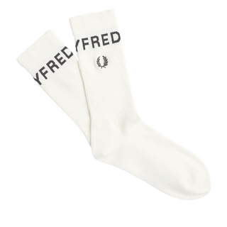 Fred Perry - Bold Tipped Socks C6146 snow white 129