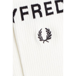 Fred Perry - Bold Tipped Socks C6146 snow white 129