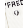 Fred Perry - Bold Tipped Socks C6146 snow white 129