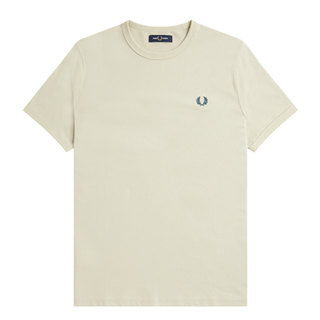 Fred Perry - Ringer T-Shirt M3519 light oyster Q26