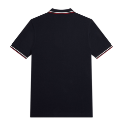 Fred Perry - Twin Tipped Polo Shirt M3600 navy/snow white/burnt red T55