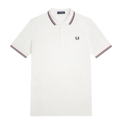 Fred Perry - Twin Tipped Polo Shirt M3600 snow...