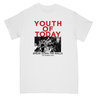 Youth Of Today - 1987 Tour T-Shirt white