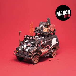 March - Get In ltd white LP
