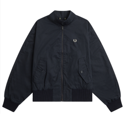 Fred Perry -  Batwing Zip-Through Jacket J6102 Navy 608