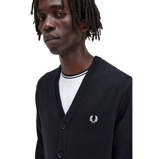 Fred Perry - Classic Cardigan K9551 black 198 M