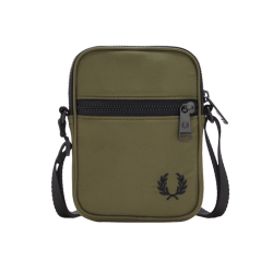 Fred Perry - Ripstop Side Bag L6266 Unifrom Green Q55