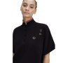 Fred Perry - Amy Tipped Pique Dress SD6542 Black 102