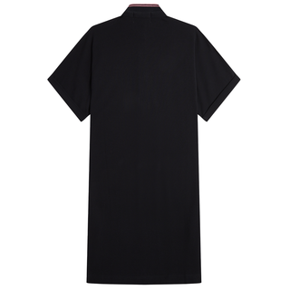 Fred Perry - Amy Tipped Pique Dress SD6542 Black 102 S