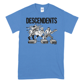 Descendents - Live Cartoon T-Shirt carolina blue
