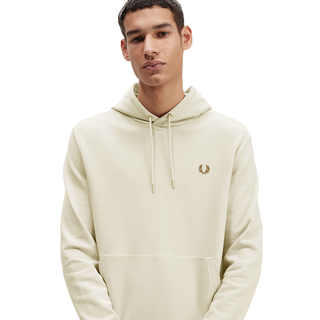 Fred Perry - Tipped Hooded Sweatshirt M2643 Oatmeal 691