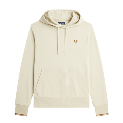 Fred Perry - Tipped Hooded Sweatshirt M2643 Oatmeal 691