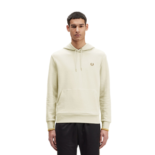 Fred Perry - Tipped Hooded Sweatshirt M2643 Oatmeal 691 XL