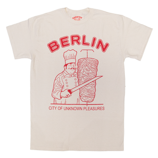 Berlin - City Of Unknown Pleasures T-Shirt natural red
