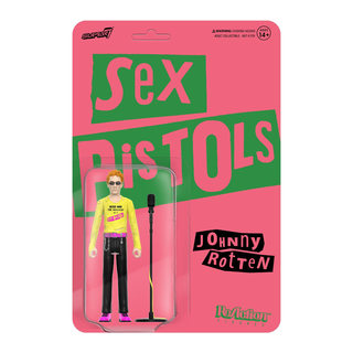 Sex Pistols - Johnny Rotten (Never Mind The Bollocks) Action Figure 