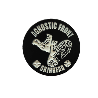 Agnostic Front - Skinhead Pin