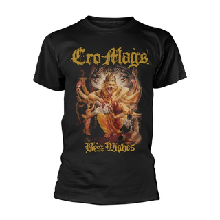 Cro-Mags - Best Wishes T-Shirt Gold M