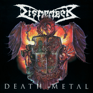 Dismember - Death Metal ltd purple marbled LP
