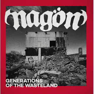Nagn - Generations Of The Wasteland blood red marble LP