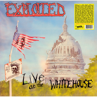 Exploited, The - Live At The Whitehouse ltd splatter LP