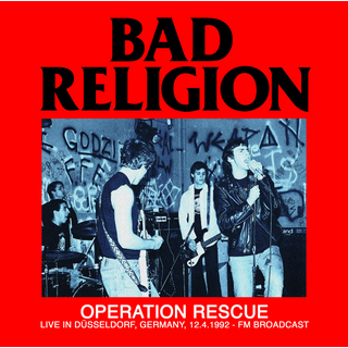 Bad Religion - Operation Rescue: Live In Dsseldorf, Germany, 12.4.1992  ltd red LP