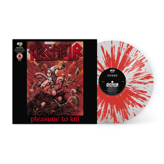 Kreator - Pleasure To Kill  ltd clear red splatter LP