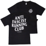 Anti Fascist Running Club - Running Shirt blackPRE-ORDER L