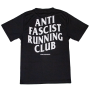 Anti Fascist Running Club - Running Shirt blackPRE-ORDER L