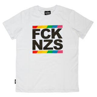 FCK NZS - Pride Logo T-Shirt white
