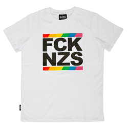 FCK NZS - Pride Logo T-Shirt white