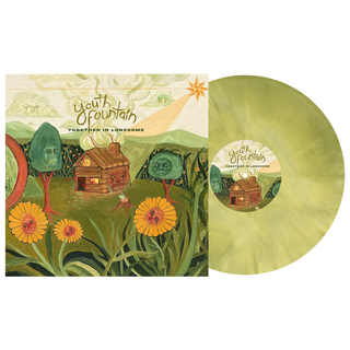 Youth Fountain - Together In Lonesome green & yellow galaxy LP