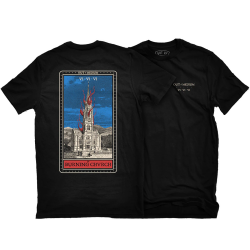 Out Of Medium - The Burning Church T-Shirt black