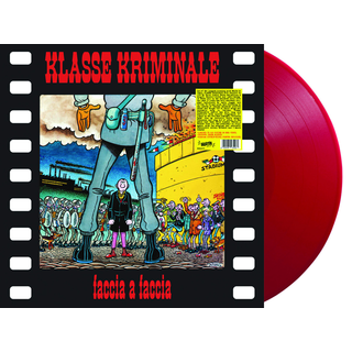 Klasse Kriminale - Faccia A Faccia red LP