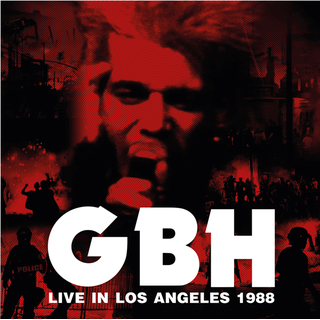 G.B.H. - Live In Los Angeles 1988 red 2LP
