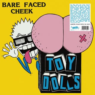 Toy Dolls - Bare Faced Cheek blue LP