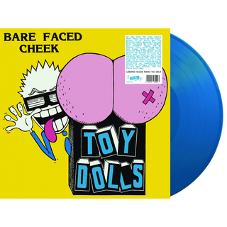 Toy Dolls - Bare Faced Cheek blue LP